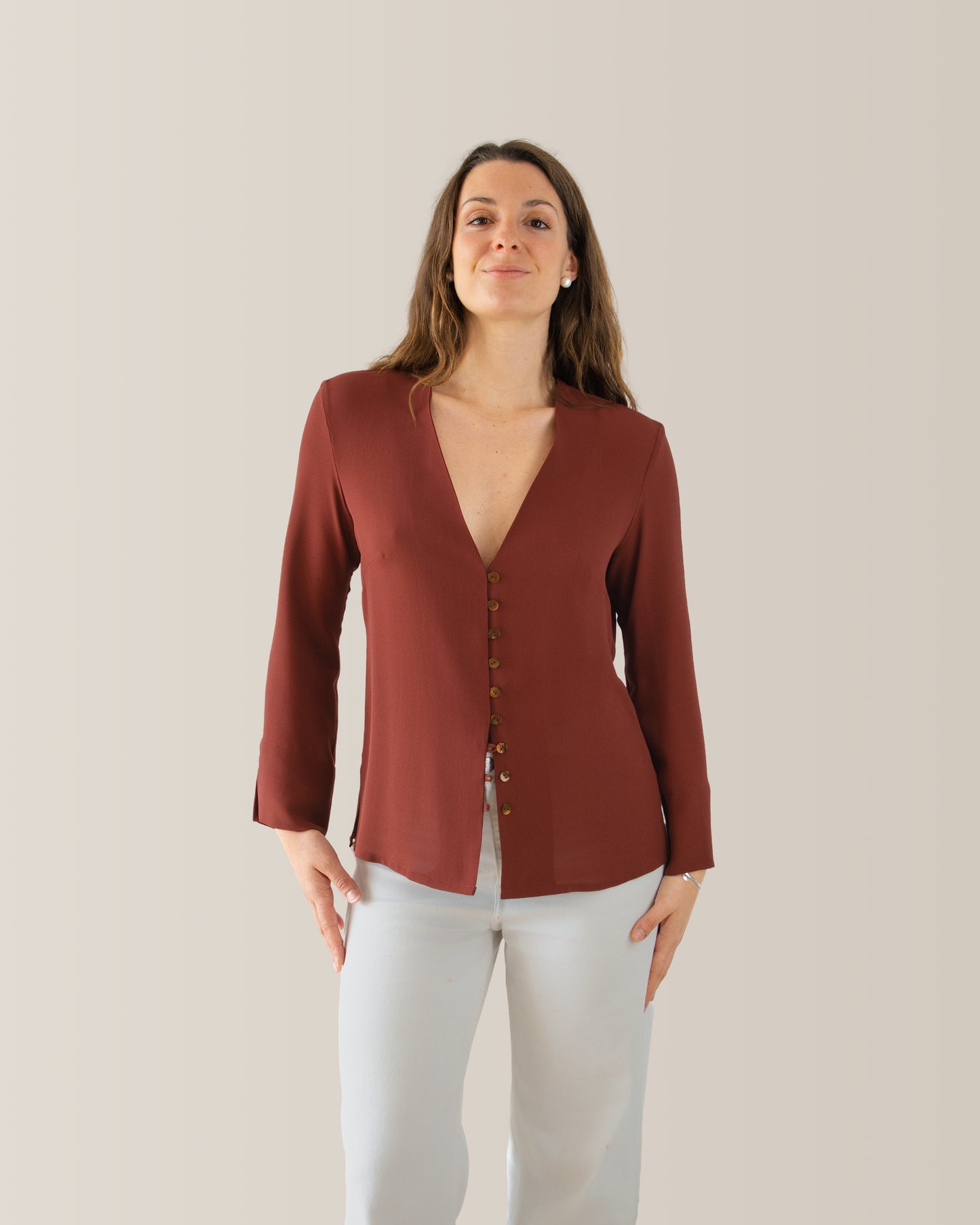 Camicia Luna | Terra di Siena