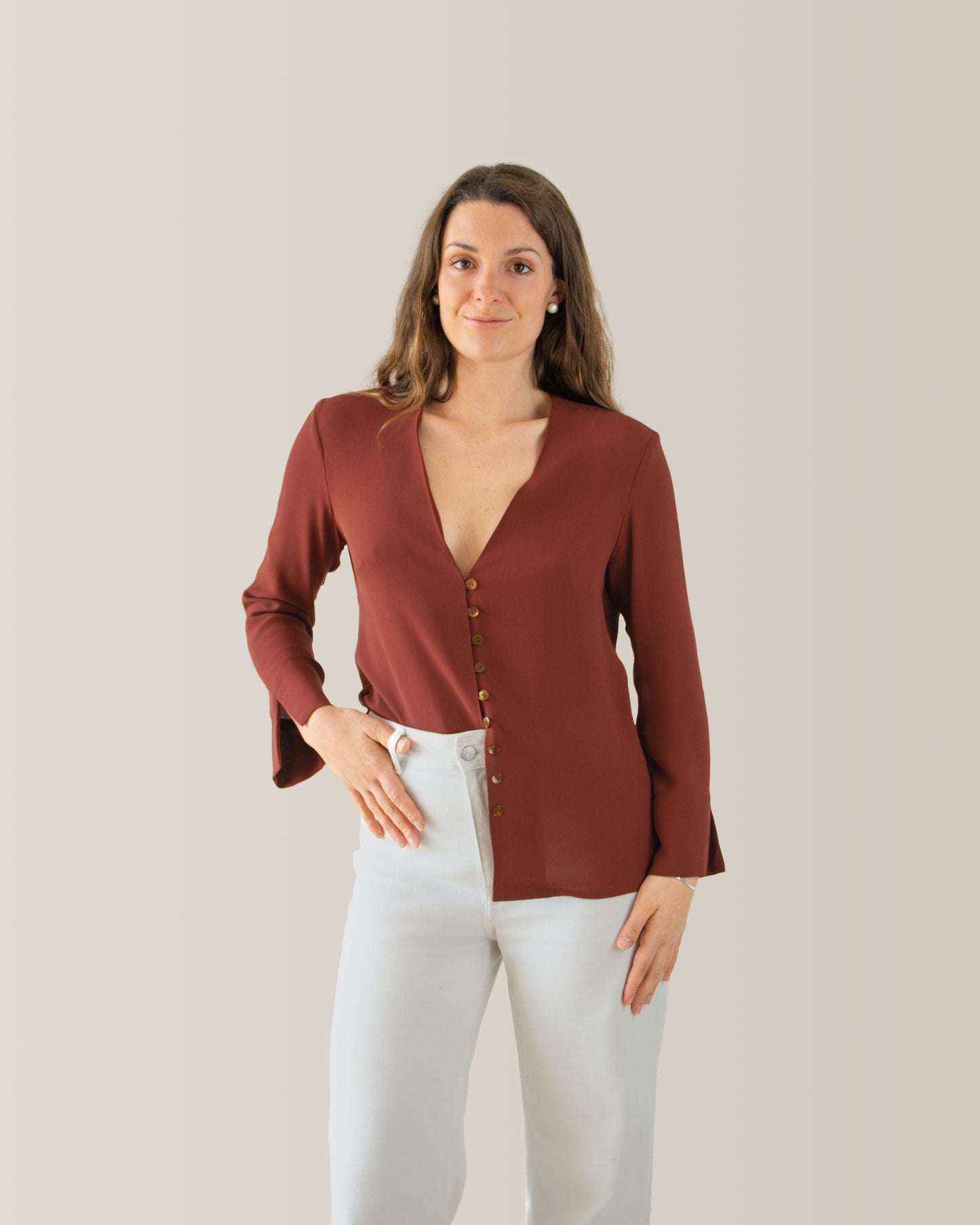 Camicia Luna | Terra di Siena