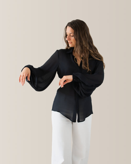 Camicia Aire | Nero