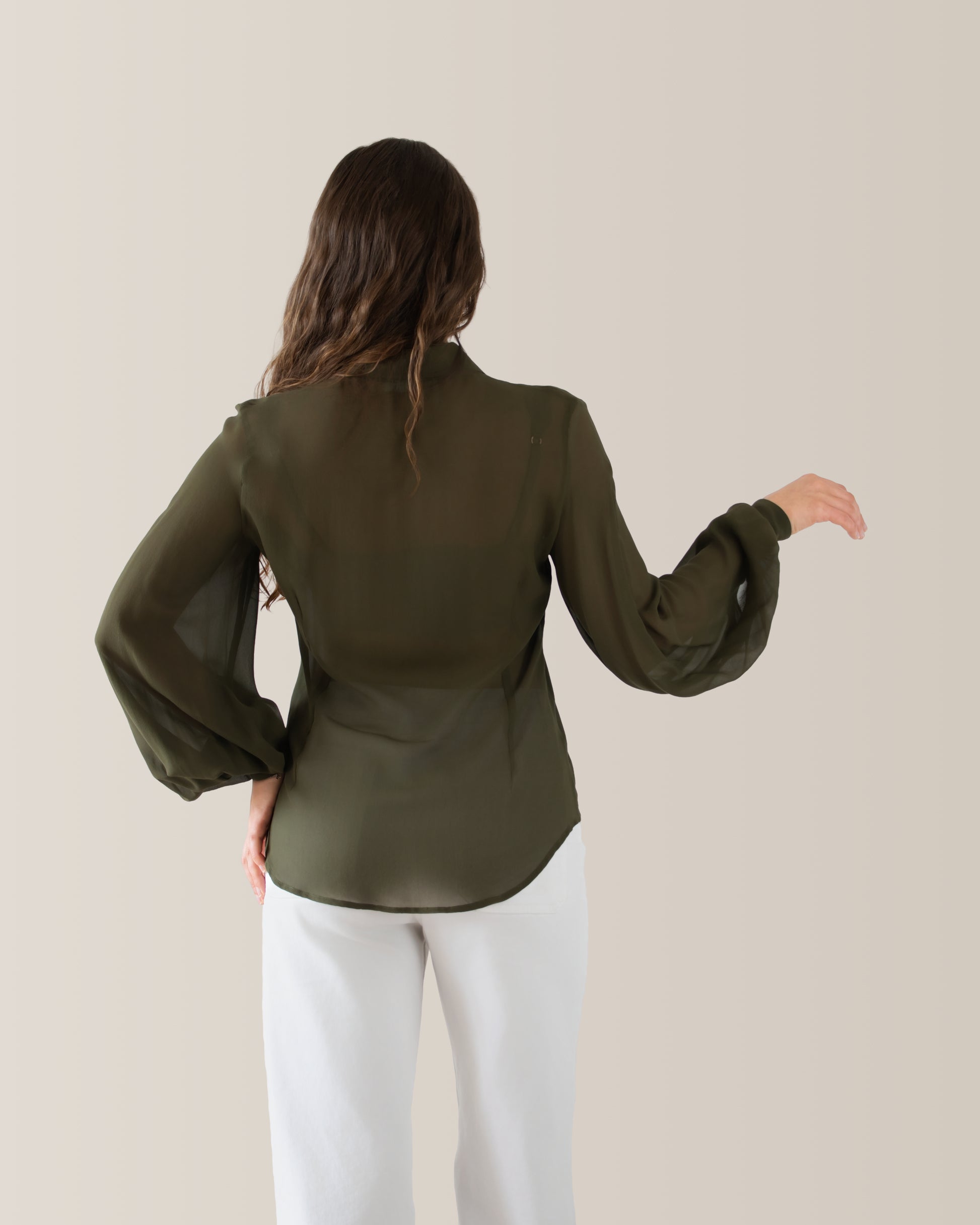 Camicia Aire | Verde Militare