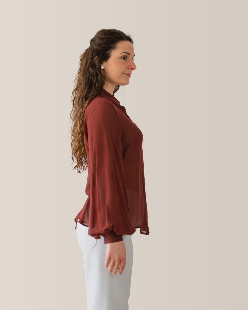Aire Shirt | Terra di Siena Brown