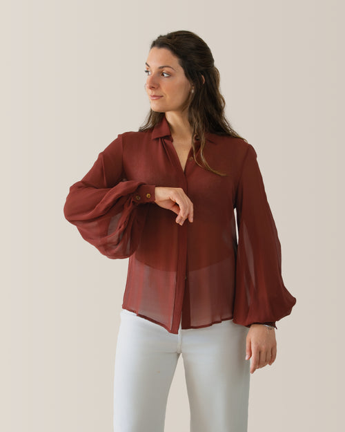 Camicia Aire | Terra di Siena