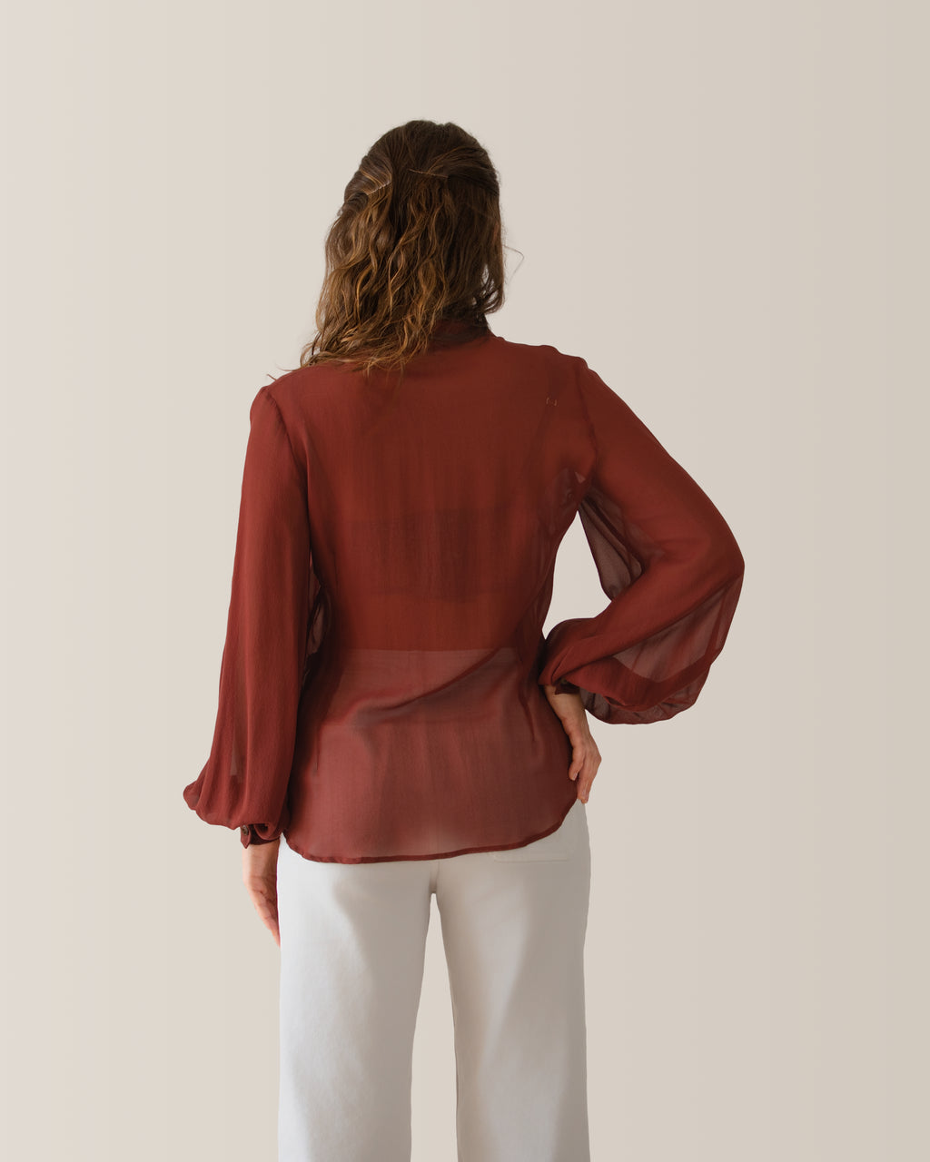 Aire Shirt | Terra di Siena Brown