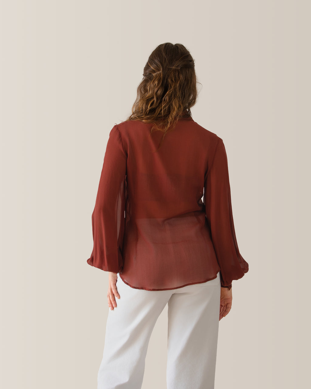 Aire Shirt | Terra di Siena Brown