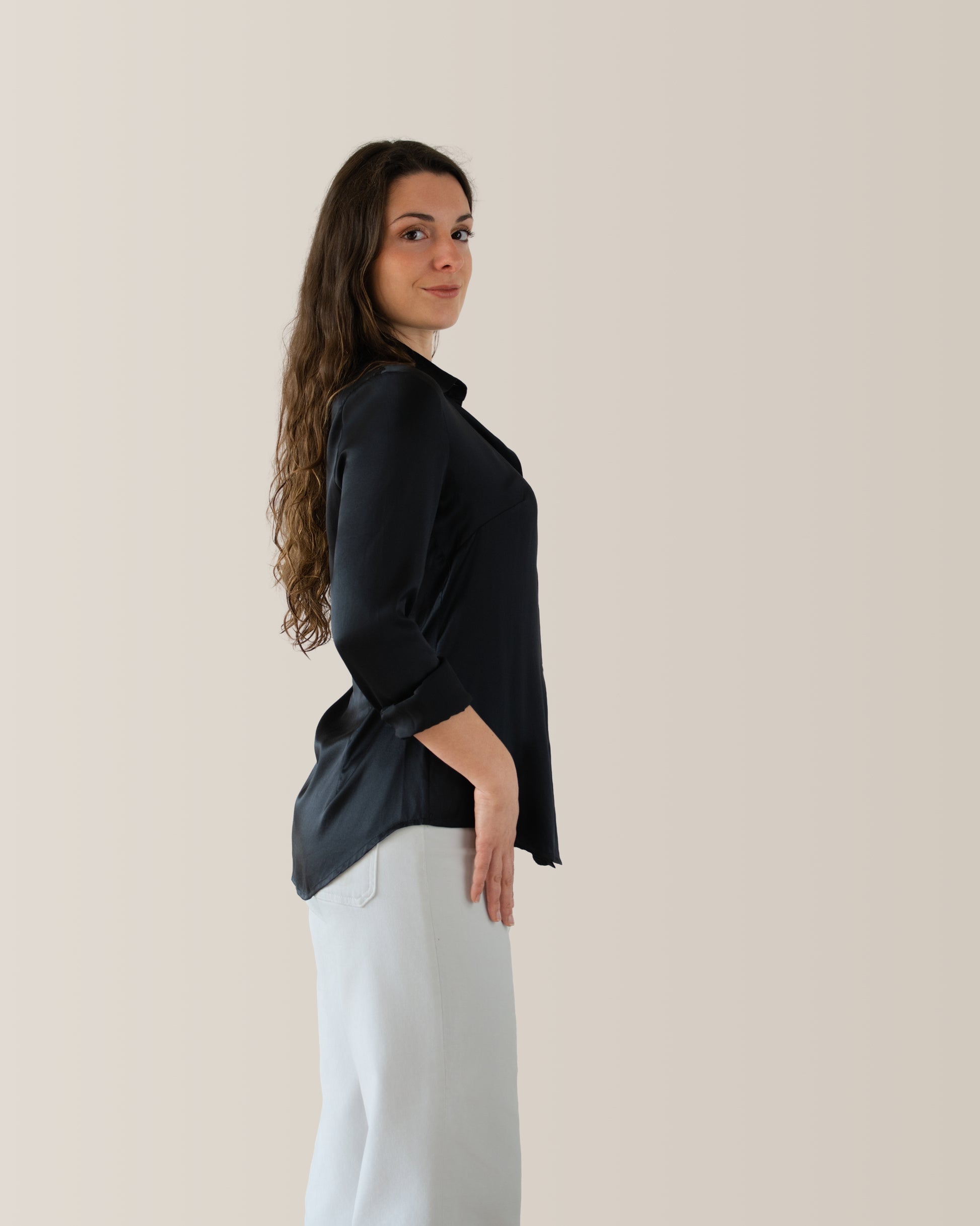 Camicia Alpha | Nero