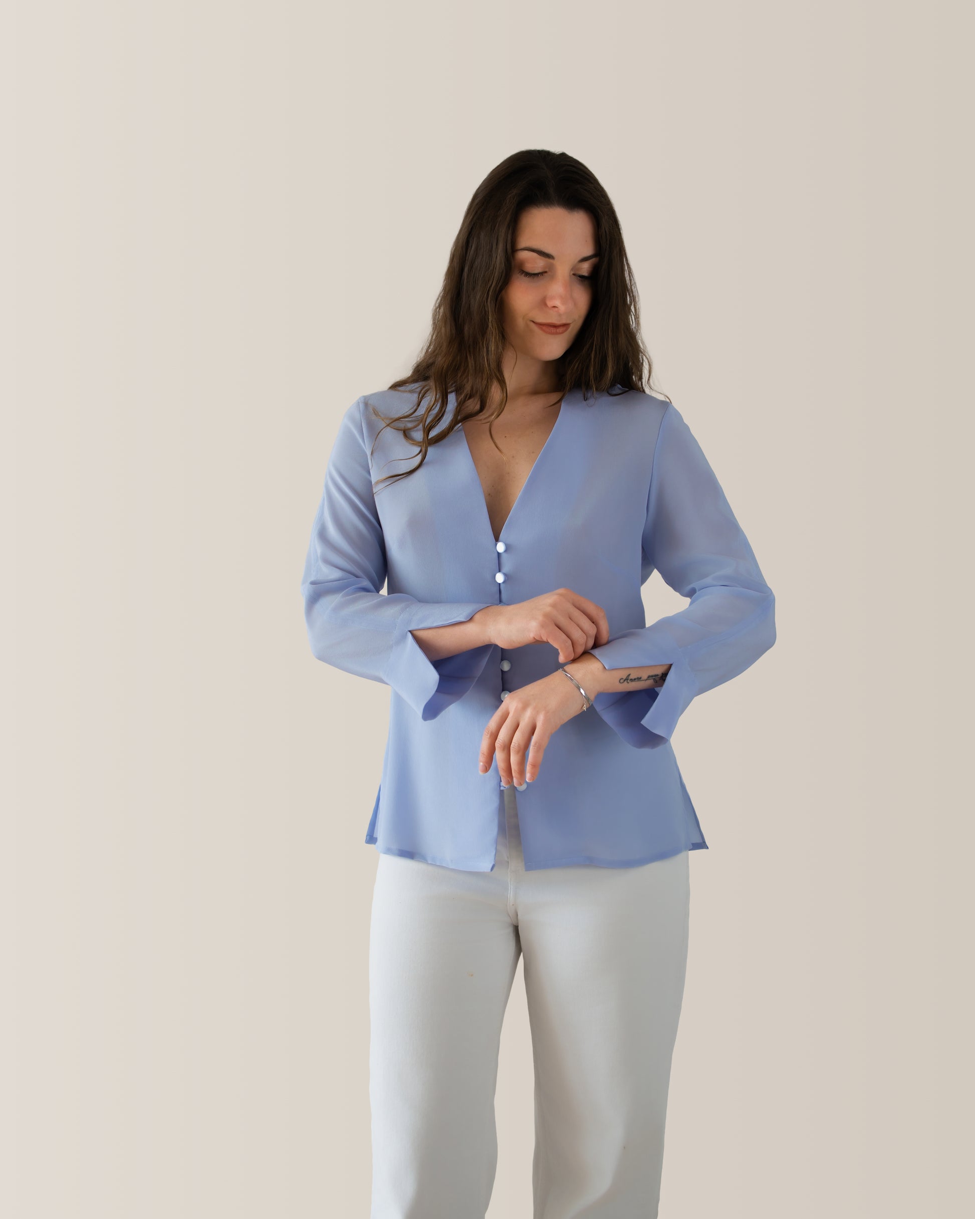 Camicia Luna | Azzurro