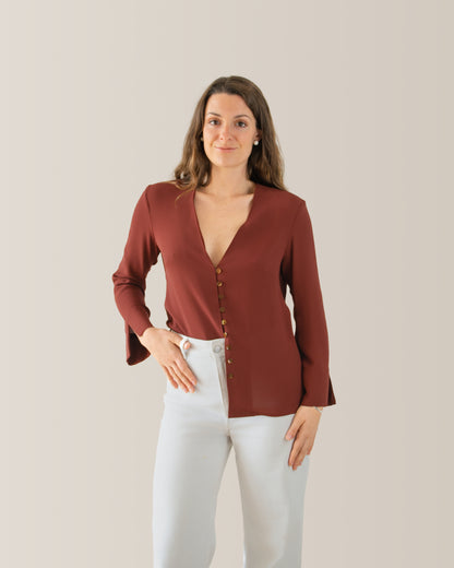 Camicia Luna | Terra di Siena